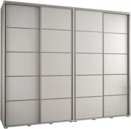 Vysoká šatní skříň s posuvnými dveřmi Davos 4 280, hloubka 60 cm, výška 235,2 cm