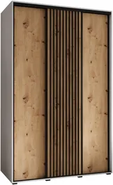 Šatní skříň s posuvnými dveřmi Lanko 1 160, hloubka 45 cm