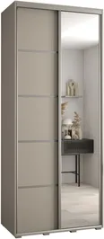 Szafa przesuwna z lustrem Dakota 5 110 45 głębokości