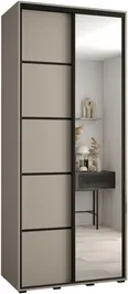 Posuvná skříň se zrcadlem Dakota 5 120 hloubka 60