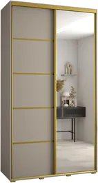 Szafa przesuwna z lustrem Dakota 5 140 45 głębokości