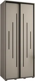 Szafa przesuwna wysoka Dakota 12 110 głębokość 60 cm wysokość 235,2 cm