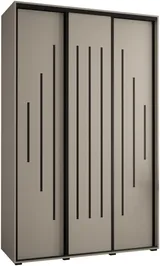 Szafa przesuwna wysoka Dakota 12 150 głębokość 45 cm wysokość 235,2 cm