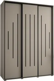 Szafa przesuwna wysoka Dakota 12 180 głębokość 60 cm wysokość 235,2 cm