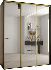 Šatní skříň s posuvnými dveřmi Davos 2 190, hloubka 60 cm