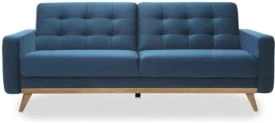 Sofa Nova z wygodną funkcją spania oraz pojemnikiem na pościel