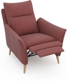Elegantní křeslo s výsuvným sedákem do obývacího pokoje Ines