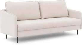 Sofa Tulia z funkcją spania typu DL i pojemnikiem na pościel 