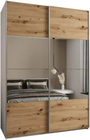 Posuvná skříň se zrcadlem Lux 4 170