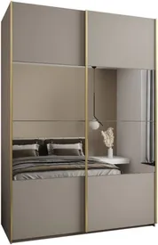 Posuvná skříň se zrcadlem Lux 4 180
