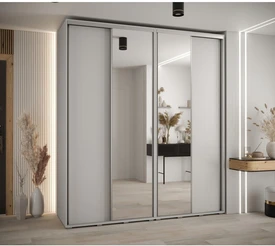 Szafa przesuwna z lustrem wysoka Davos 3 210 głębokość 60 cm