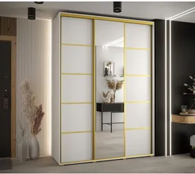 Posuvná skříň se zrcadlem Cannes 5 180 hloubka 45 cm