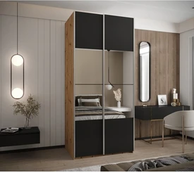 Szafa przesuwna z lustrem Lux 4 100