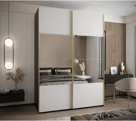 Szafa przesuwna z lustrem Lux 4 180