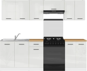 Komplet kuchenny Junona Line 240 cm z blatem