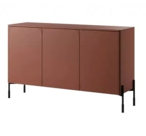 Komoda trzydrzwiowa z półkami i 2 szufladami Sonatia 150 cm
