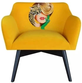 Fotel POP-ART Jungle Lady