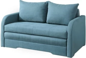 Sofa Iwo z funkcją spania typu wózek i pojemnikiem na pościel