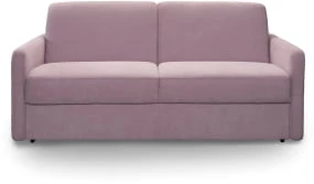 Sofa 3-osobowa Ema z funkcją spania typu stelaż włoski i pojemnikiem 