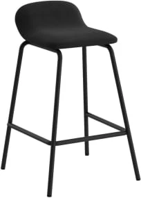 Hoker z oparciem Laroc (wysokość 62 cm)