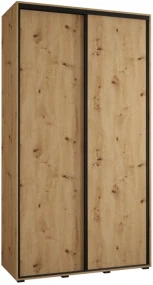 Šatní skříň s posuvnými dveřmi Davos 1 140, hloubka 45 cm
