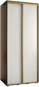 Šatní skříň s posuvnými dveřmi Davos 1 100, hloubka 60 cm