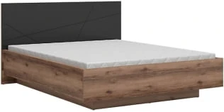 Dwuosobowe łóżko 160 z pojemnikiem do sypialni Forn