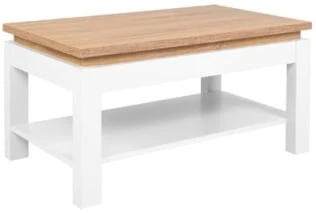 Nowoczesna ława z półką do salonu Horton