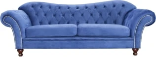 Sofa 3-osobowa z funkcją spania Chesterfield Sheffield