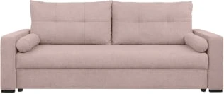 Sofa Mona z funkcją spania typu DL i pojemnikiem na pościel 