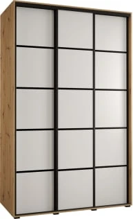 Šatní skříň s posuvnými dveřmi Davos 4 160, hloubka 60 cm
