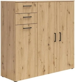 Komoda MultiDo 120 cm z 2 szufladami i 2 szafkami