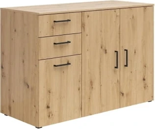 Komoda MultiDo 120 cm z 2 szufladami i 2 szafkami