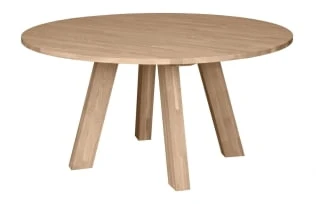 Kulatý stůl 150 cm Rhonda, přírodní