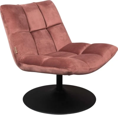 Fotel różowy Bar Longue