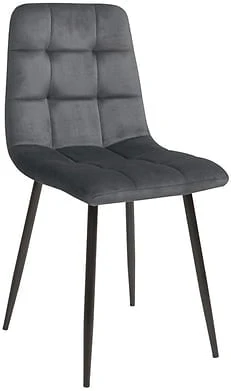 Eleganckie krzesło tapicerowane do jadalni Barry