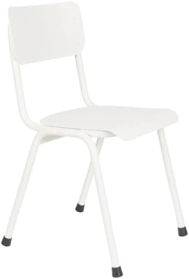 Krzesło outdoor białe Back to school