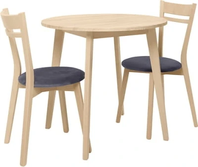 Zestaw stół z krzesłami do jadalni Keita
