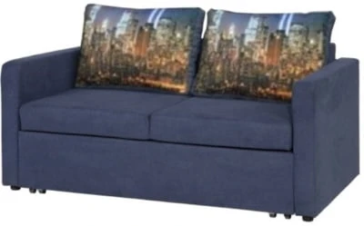 Sofa 2-osobowa American z funkcją spania typu wózek i pojemnikiem na pościel