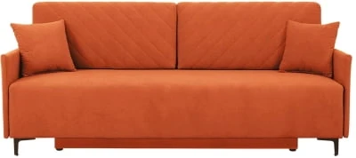 Sofa 3-osobowa Logan z funkcją spania typu DL i pojemnikiem na pościel