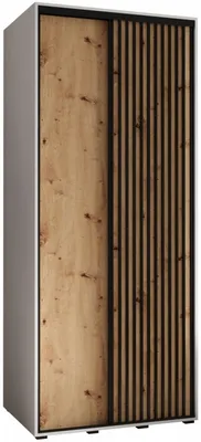 Skriňa s posuvnými dverami Lanko 1 110 cm 60 cm hĺbky