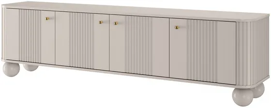 TV stolík Vesper 187 4D s guľovitými nožičkami