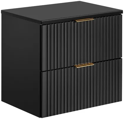TV stolík pod umývadlo Adel Black 60 cm