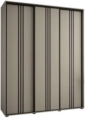 Skriňa s posuvnými dverami Dakota 6 190 cm 45 cm hĺbky