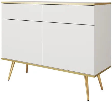 Komoda KSZ107 Oro System na zlatých nožičkách