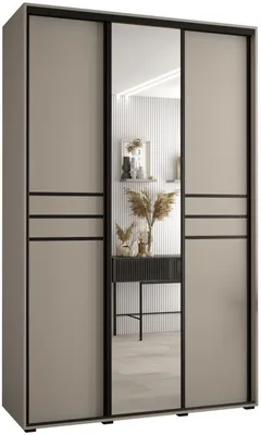 Skriňa s posuvnými dverami so zrkadlom Dakota 11 150 cm 60 cm hĺbky