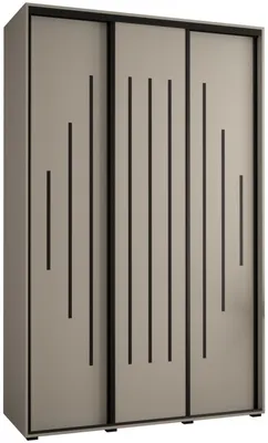 Skriňa s posuvnými dverami vysoká Dakota 12 150 hĺbka 45 cm výška 235,2 cm