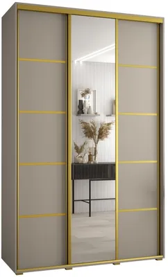 Skriňa s posuvnými dverami so zrkadlom Dakota 5 150 cm 45 cm hĺbky