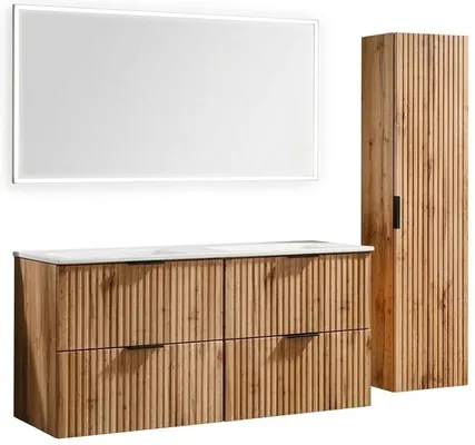 Kúpeľňová nábytková zostava Adel Oak