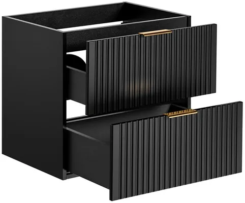 TV stolík pod umývadlo Adel Black 120 cm
